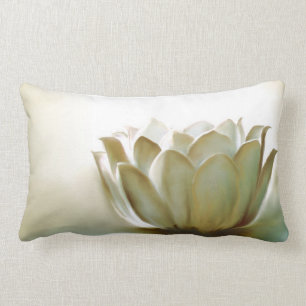 White Lotus Lumbar Cushion