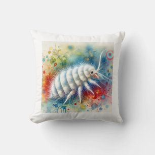 White Louse 080824AREF113 - Watercolor Cushion