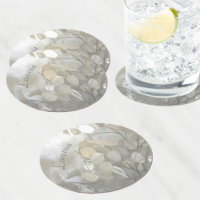 White Lunaria Silver Dollar Customisable