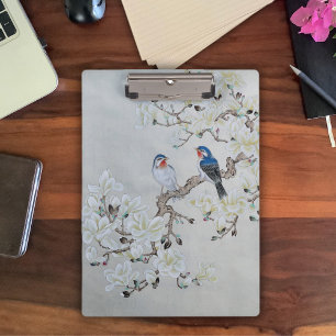 White Magnolia  Clipboard