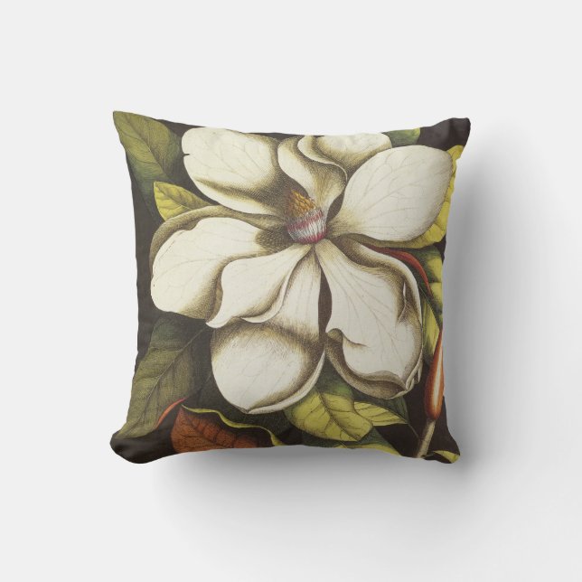 White Magnolia Cushion (Front)