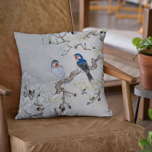 White Magnolia  Cushion
