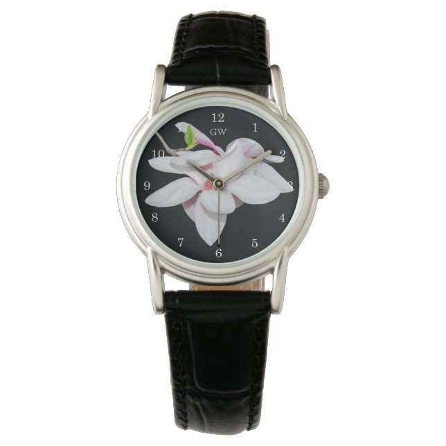 White Magnolia Watch (Front)