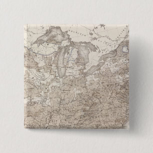 White Male Illiteracy 15 Cm Square Badge