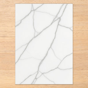 White Marble Acrylic Invitations