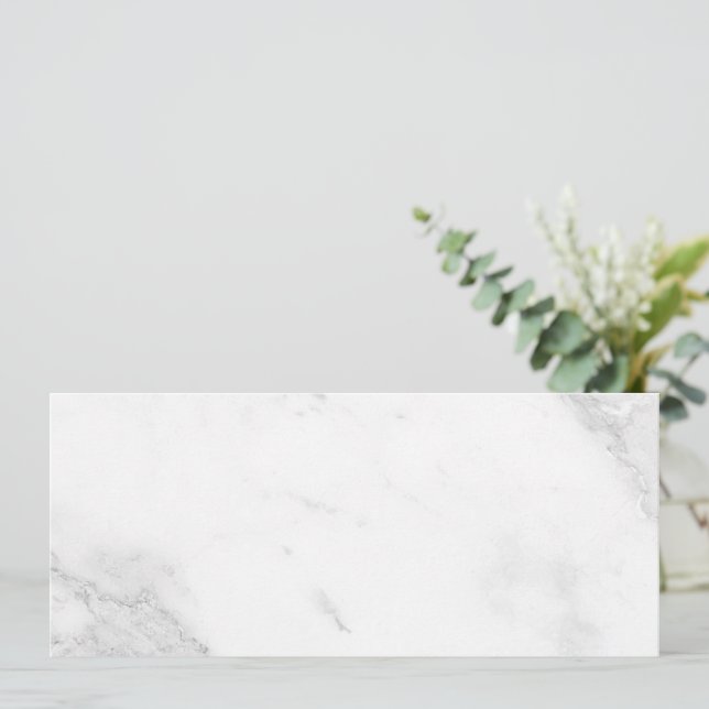 White Marble Announcement (Standing Front)
