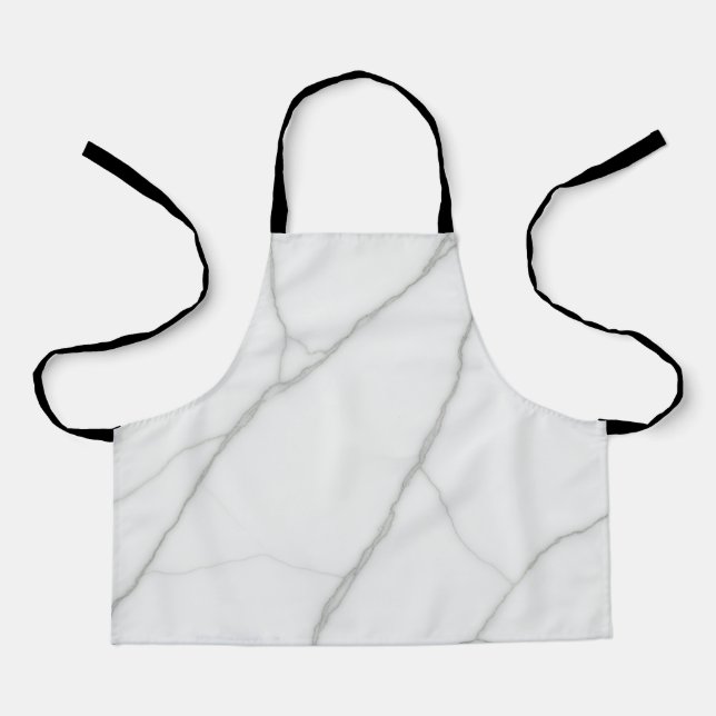 White Marble Apron (Front)