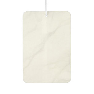 White Marble Car Air Freshener