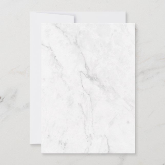 White Marble Card (Front)