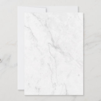 White Marble Card