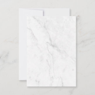 White Marble Card