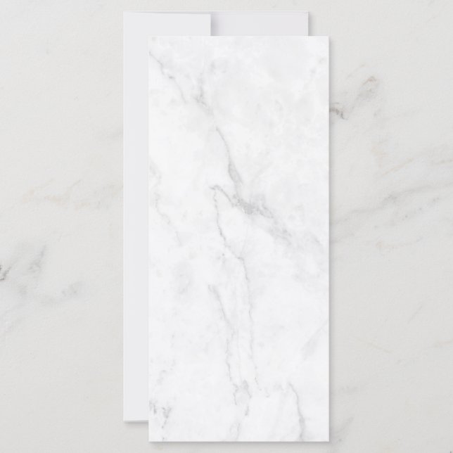 White Marble Card (Front)