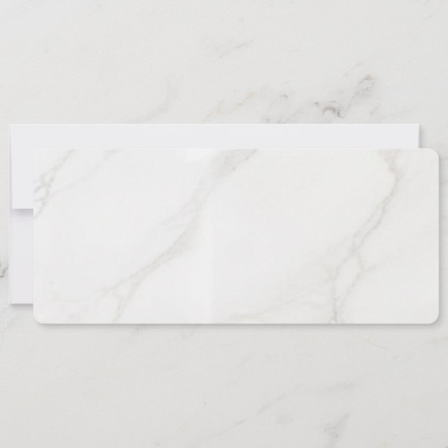 White Marble Card (Front)