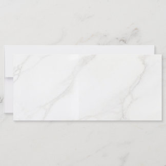 White Marble Card