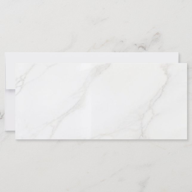 White Marble Card (Front)