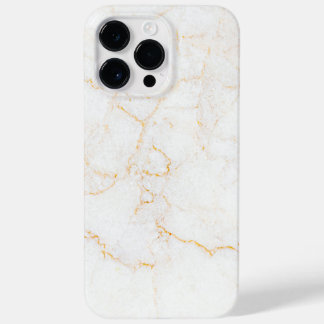 White Marble Case-Mate iPhone 14 Pro Max Case