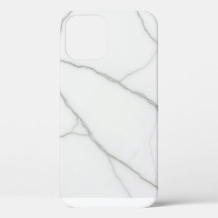 White Marble iPhone 12 Case
