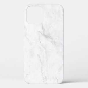 White Marble iPhone 12 Case