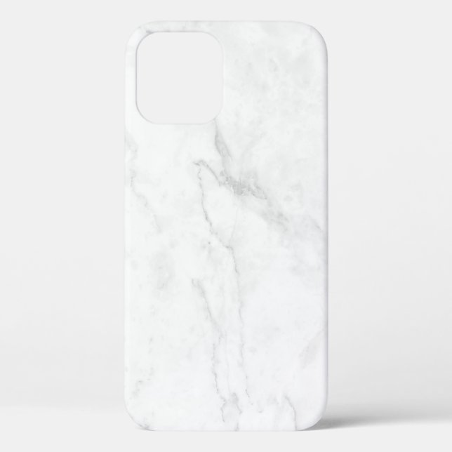  White Marble Case-Mate iPhone Case (Back)