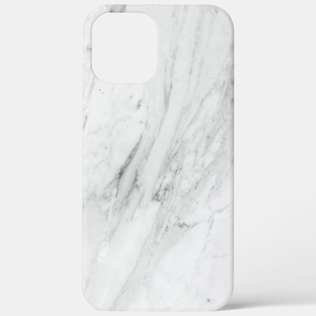 White Marble  Case-Mate iPhone Case (Back)