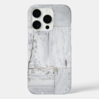 White Marble iPhone 16 Pro Case