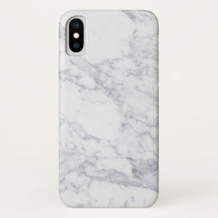 White Marble iPhone X Case