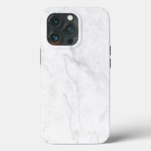 White Marble iPhone 13 Pro Case