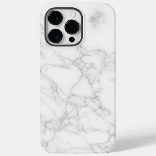 White Marble Case-Mate iPhone 14 Pro Max Case