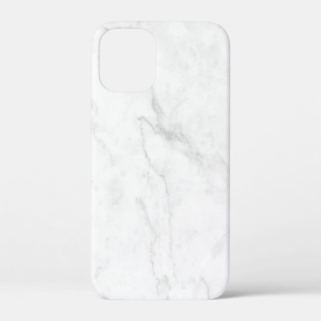  White Marble Case-Mate iPhone Case (Back)