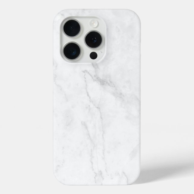  White Marble Case-Mate iPhone Case (Back)
