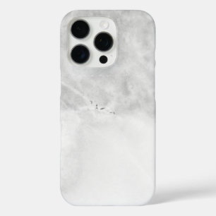 White Marble iPhone 16 Pro Case