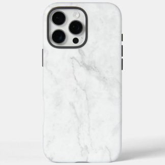 White Marble iPhone 16 Pro Max Case