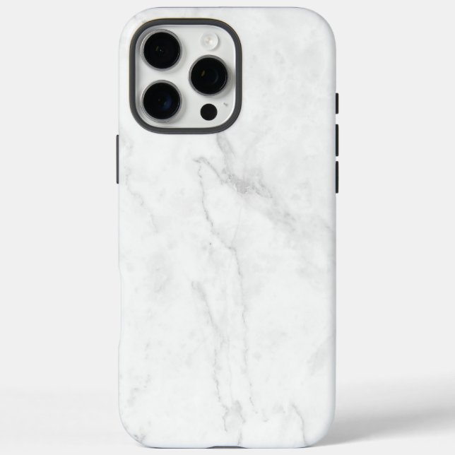  White Marble Case-Mate iPhone Case (Back)