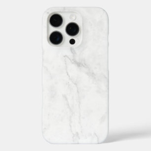 White Marble iPhone 16 Pro Case