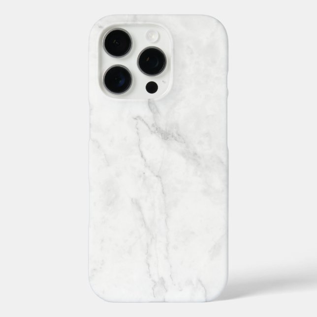  White Marble Case-Mate iPhone Case (Back)