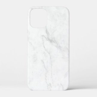 White Marble iPhone 12 Mini Case