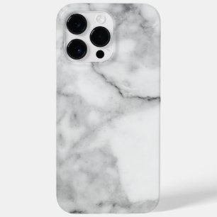 White Marble Case-Mate iPhone 14 Pro Max Case