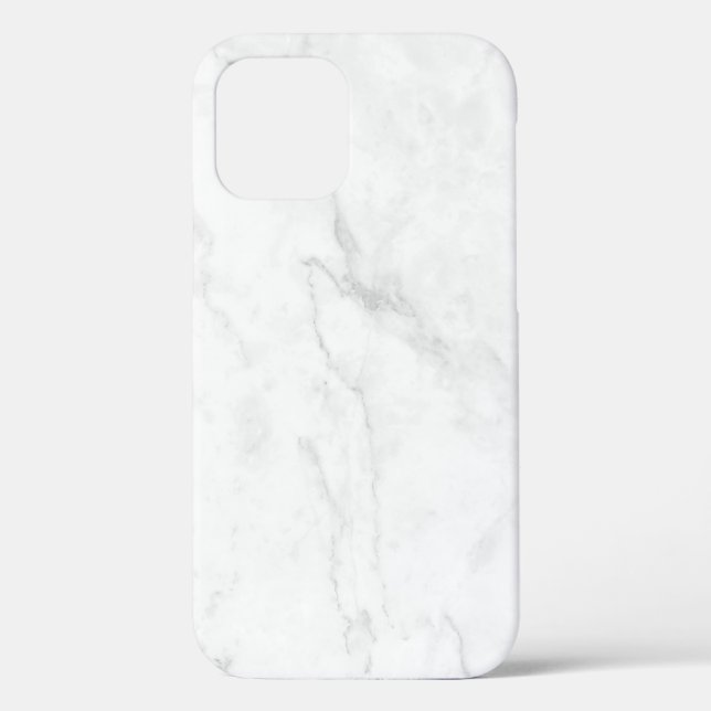  White Marble Case-Mate iPhone Case (Back)