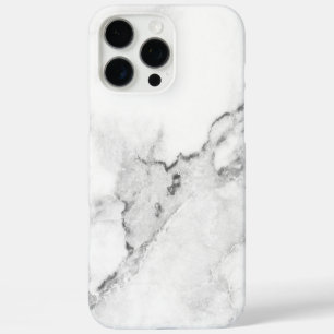 White Marble iPhone 16 Pro Max Case