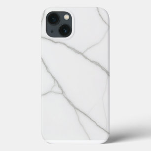 White Marble iPhone 13 Case