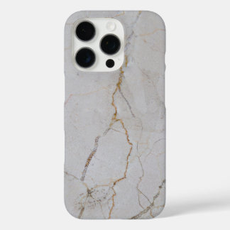 White Marble iPhone 16 Pro Case