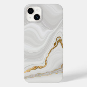 White Marble Case-Mate iPhone 14 Plus Case