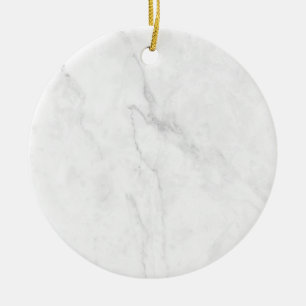 White Marble Ceramic Ornament