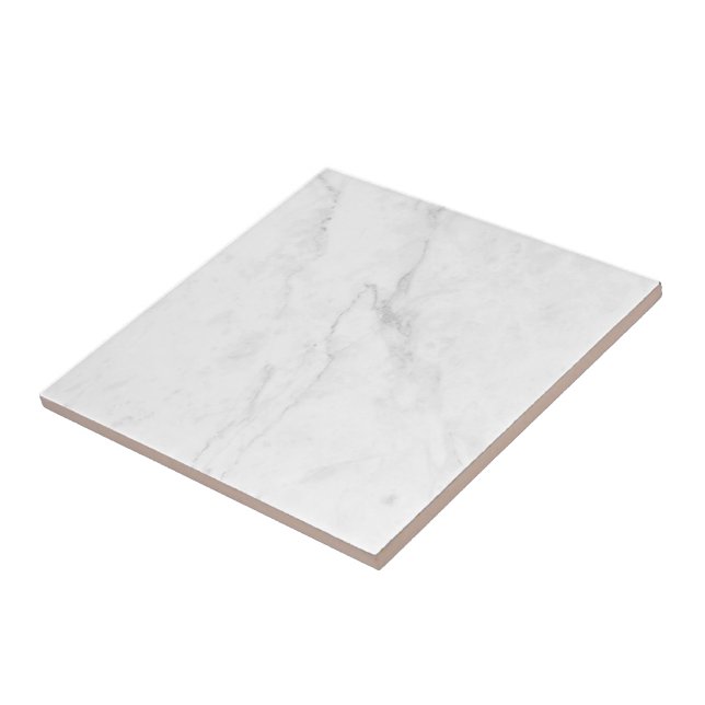  White Marble Ceramic Tile (Side)