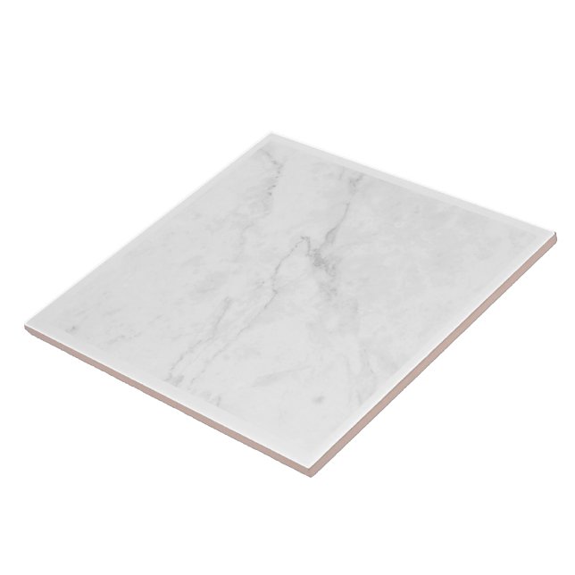  White Marble Ceramic Tile (Side)
