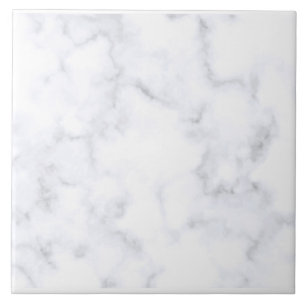 White Marble Ceramic Tile