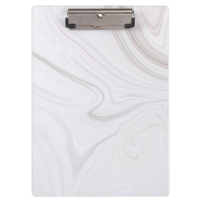 White Marble Clipboard (Front)