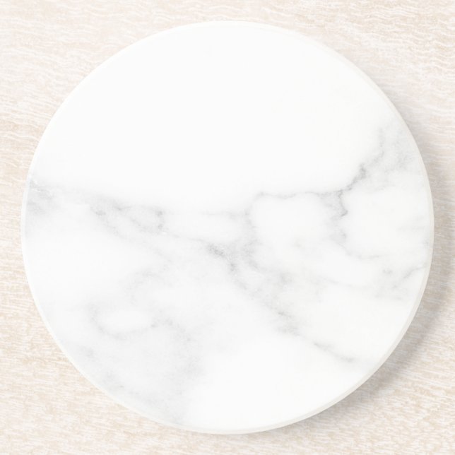 White Marble Coaster (Front)