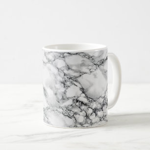 White Marble Coffee Mug