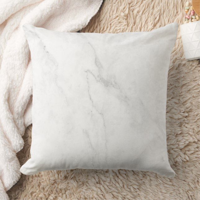 White Marble Cushion (Blanket)